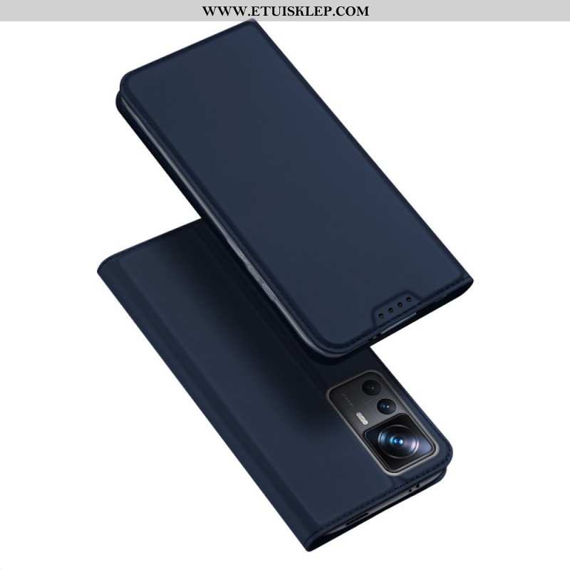 Etui Na Telefon do Xiaomi 12T / 12T Pro Etui Folio Seria Skin-pro Dux Ducis